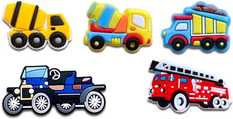 BOWNDY PVC Sports Cars Shoe Charms - Bulk Pack of Cute Random Charms - Image 2